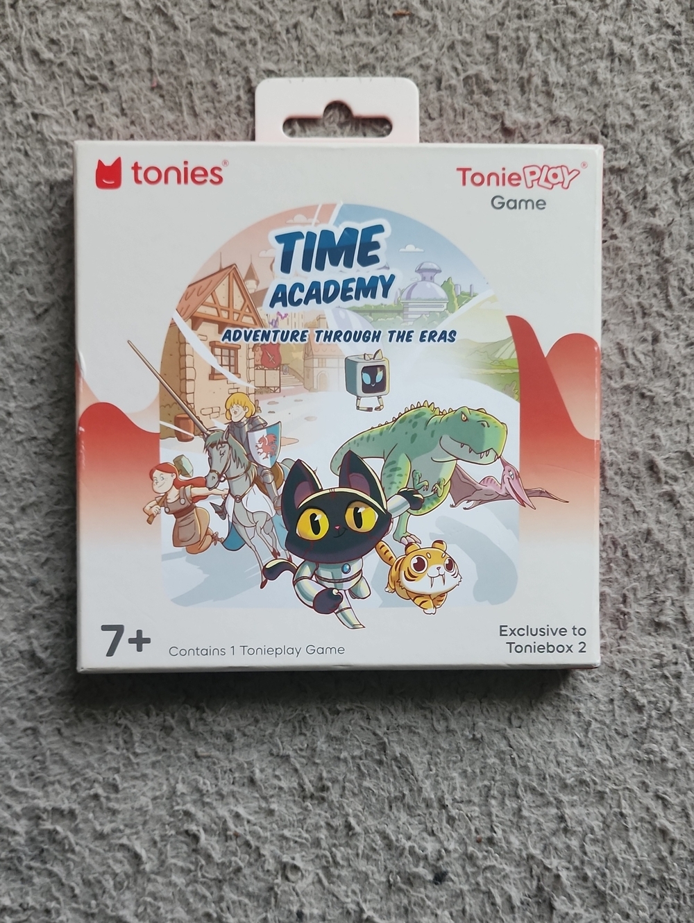 Tonies Time Academy ToniePlay Game - White and Red
